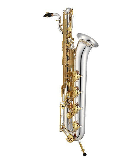 Jupiter JBS1100SG Baritone Saxophone (Silver Plated with Gold Lacquer Keys)