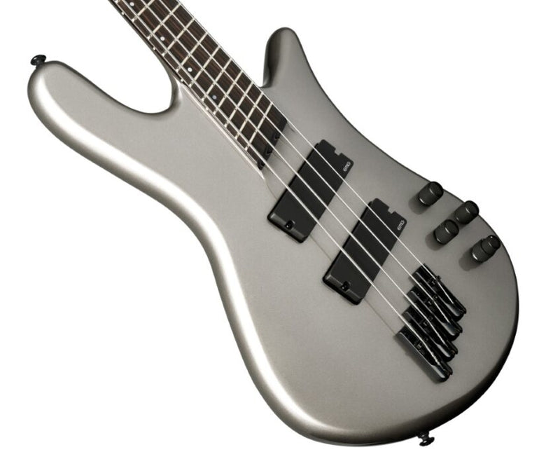 Spector NSDM4GM NS Dimension 4-String Electric Bass Guitar (Gunmetal Gloss)