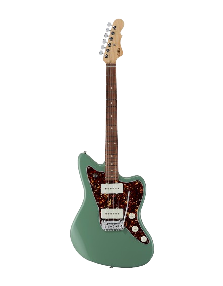 G&L FDDOH-TEA-CR Fullerton Deluxe Doheny Electric Guitar (Matcha Green)