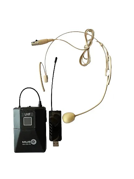 Musique 8-15b HS Système sans fil professionnel avec récepteur USB et émetteur de microphone et de billetterie