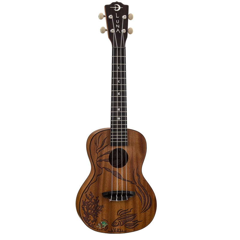 Luna UKE CORAL Concert Ukulele (Satin Natural)