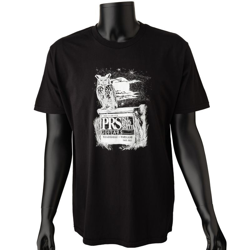 PRS OWL Vignette Stevensville Tee - Large (noir)