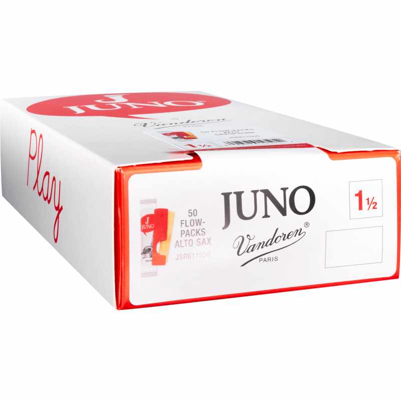 Juno JSR611550 Alto Saxophone Reeds Strength - 1.5 (Box of 50)
