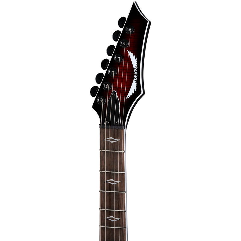 Dean Guitars VEN SEL ET FL BCB Vengeance Select Evertune Fluence Electric Guitar (Black Cherry Burst)