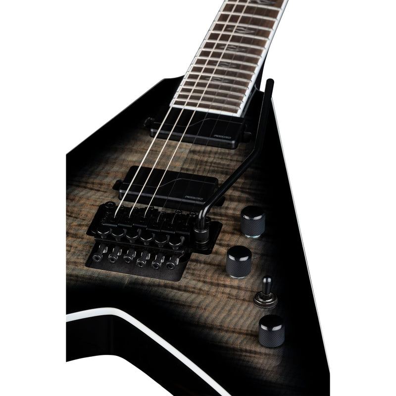 Dean Guitars VEN SEL F FL CHB Vengeance Select Floyd Fluence Electric Guitar (Charcoal Burst)