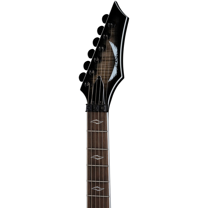 Dean Guitars VEN SEL F FL CHB Vengeance Select Floyd Fluence Electric Guitar (Charcoal Burst)