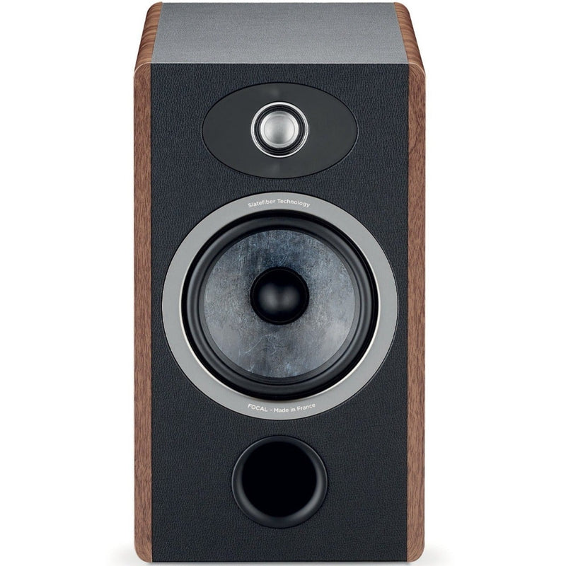 Focal FOAESFLON10O400 N1 2 Way Bookshelf Speaker (Dark Wood)