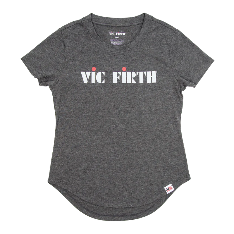 Vic Firth PTS20WLOGOM Womens Logo Tee - Medium