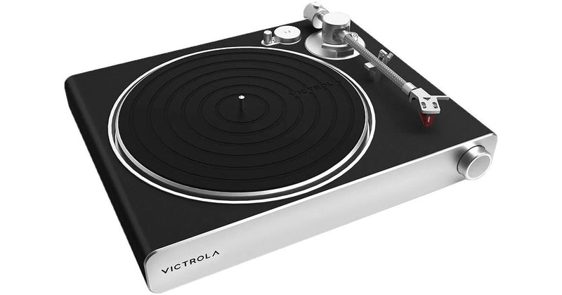 VICTROLA VPT-3000-BSL Stream Carbon Manual Manual Two-Speed ​​Speed ​​pour Sonos