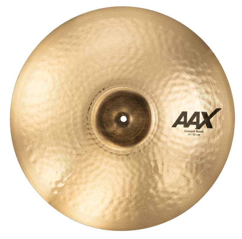 Sabian 22021XC/1B AAX Concert Band Cymbale simple finition brillante - 20"