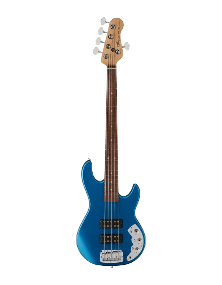 G&L L2500-CLF-LPB-CR CLF Research L2500 Electric Bass Guitar (Lake Placid Blue)