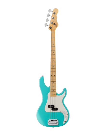 G&L FDSB1-TRQ-MP Fullerton Deluxe SB1 Electric Bass Guitar (Turquoise)