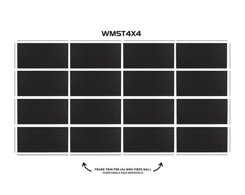 American DJ WMST4X4 Frame trim kit for the 4x4 WMS Series Video Wall