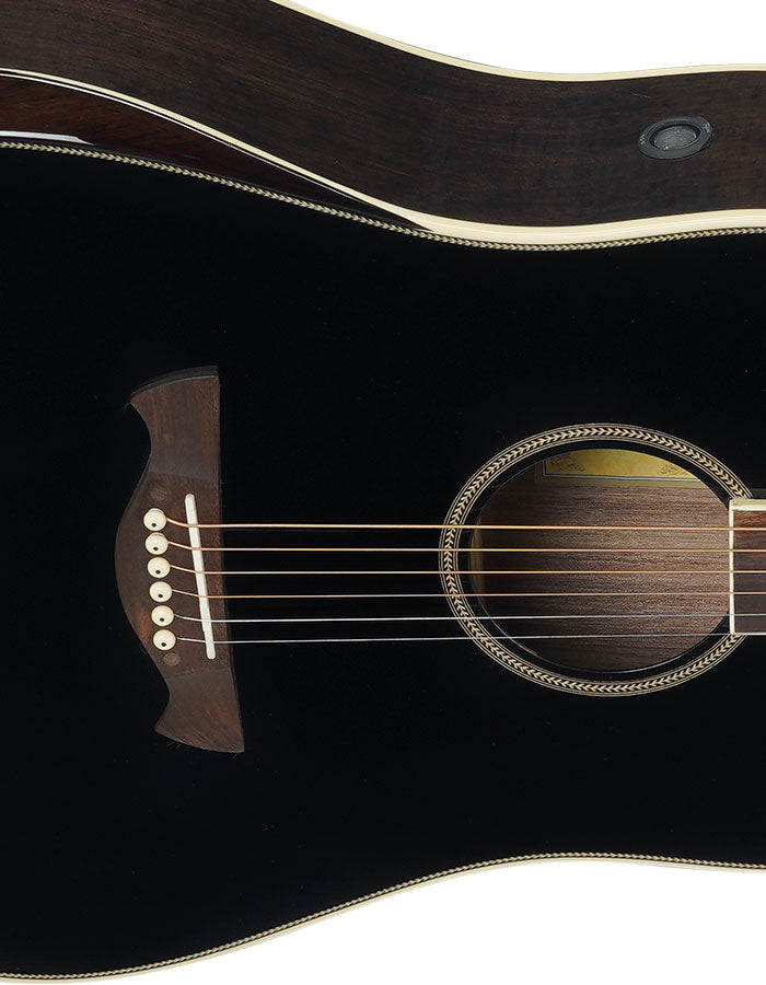 Tagima WS 25 EQ-BK Guitare électrique acoustique (Noir)