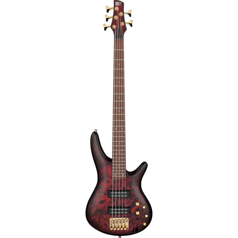 Ibanez SR305EDXWZM 5 String Electric Bass Guitars (Wine Red Frozen Matte)