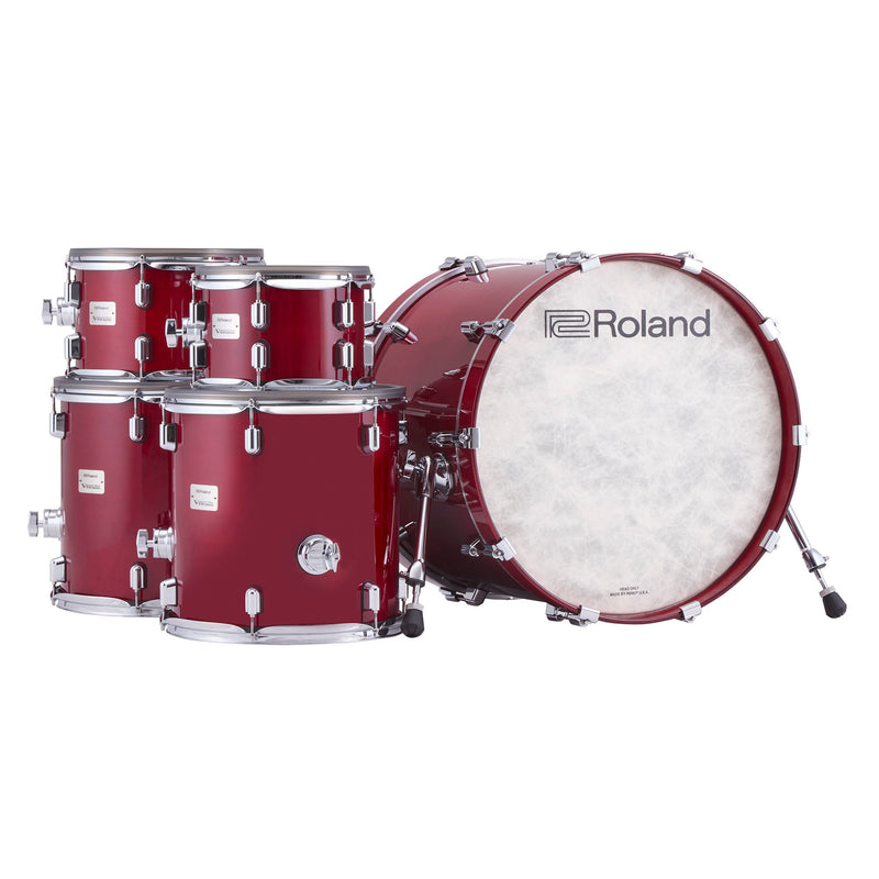 Roland VAD716-GC Acoustic Drum Kit (Gloss Cherry)