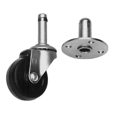 Apex YC-4 Casters and Socket for All Instrument Amplifiers