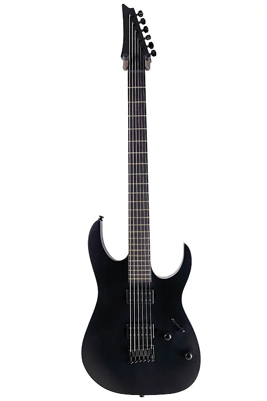 Ibanez RGRTBB21BKF Iron Label RG Baritone Electric Guitar (noir noir)