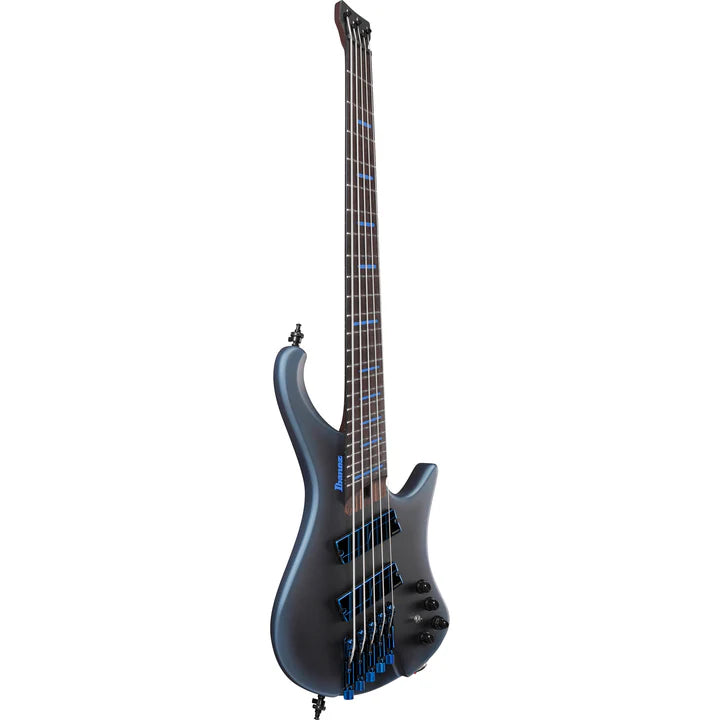 Ibanez EHB5MSBSPMAM 5 String Multi-Scale Headless Electric Bass Guitar (Midnight Arctic Ocean Matte)