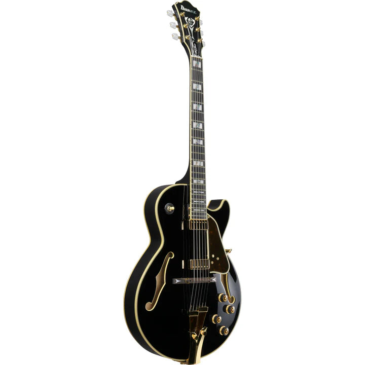 Ibanez GB10BK Hollow Body Electric Guitar (Black)