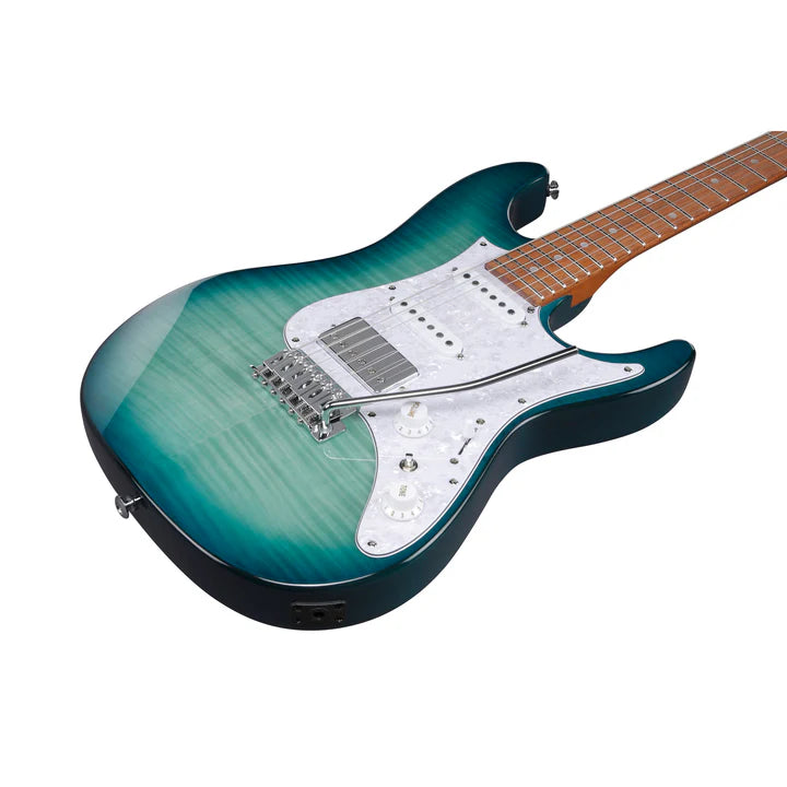 Ibanez AZ22S1FTXB Electric Guitar (Transparent Turquoise Burst)