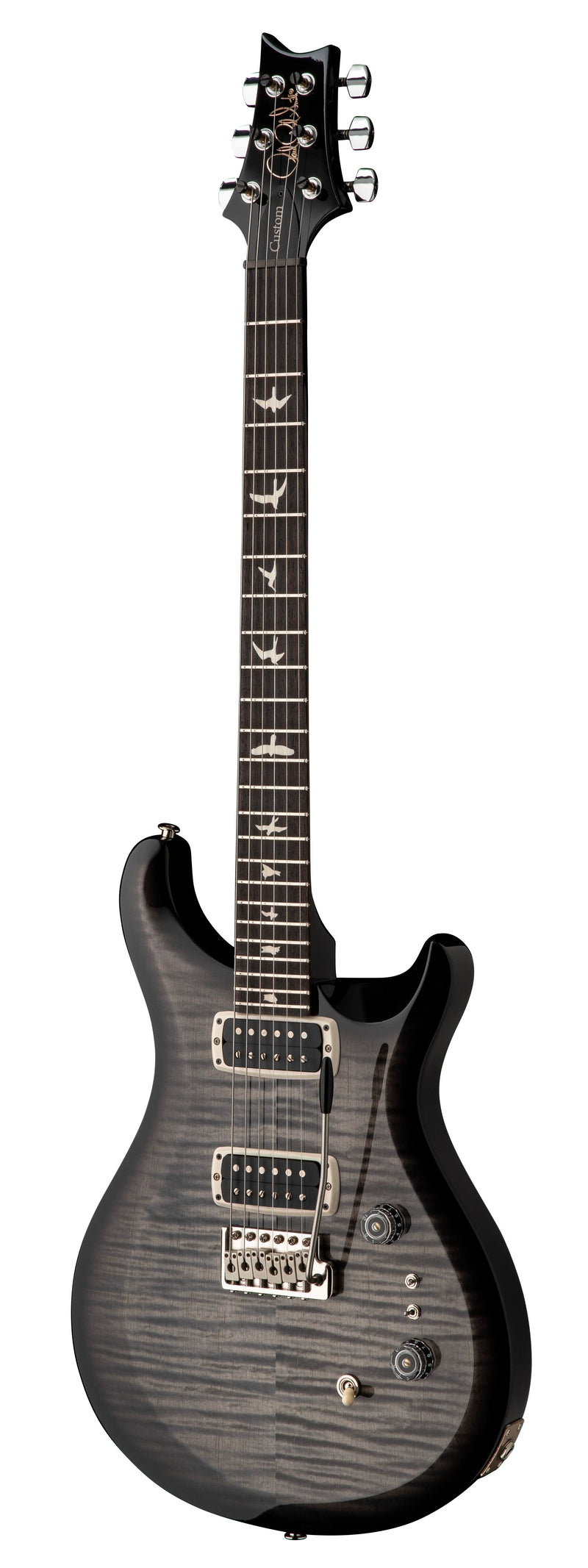 PRS S2 CUSTOM 24-08 Guitare électrique (Faded Grey Black Burst)