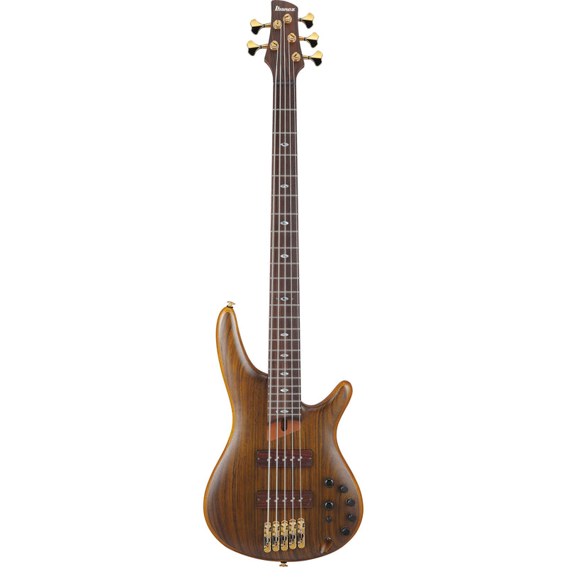 Ibanez SR5505MHF 5 String Electric Bass Guitar (Mocha Flat)