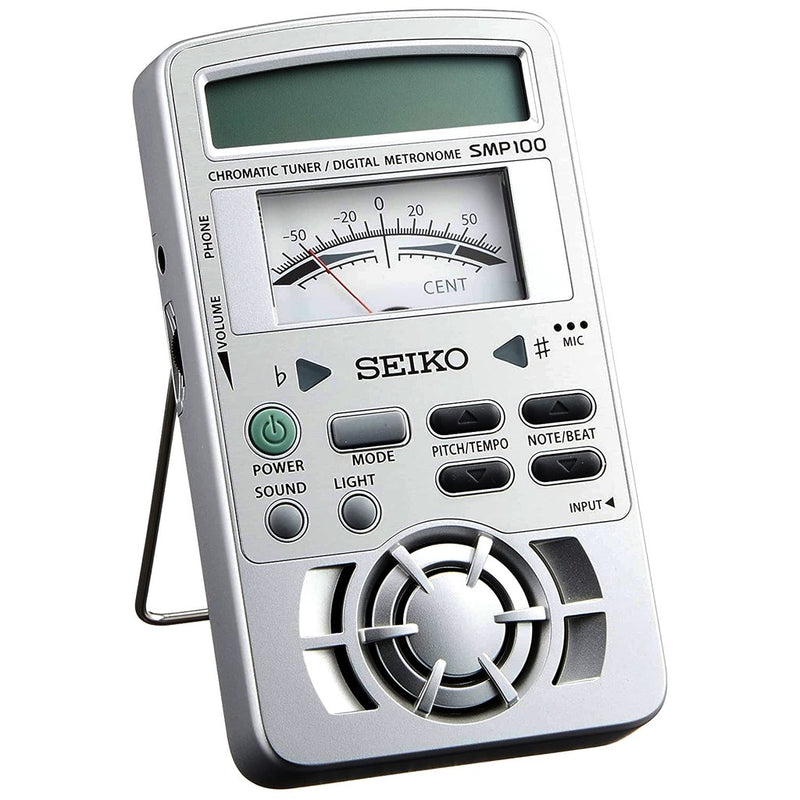 Seiko Chromatic Tuner & Metronome Analog Meter And Loud Sound - SMP100