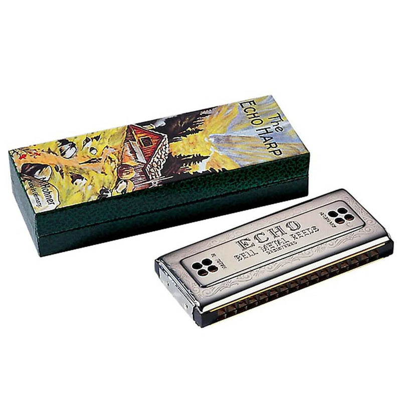 Harmonica trémolo Hohner 54-CG double face Echo Harp