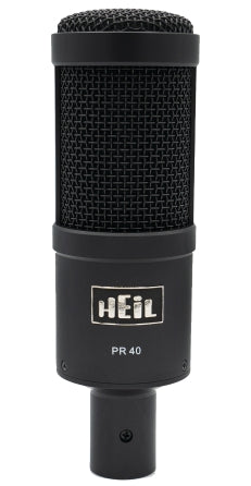 HEIL PR40- Microphone de studio noir