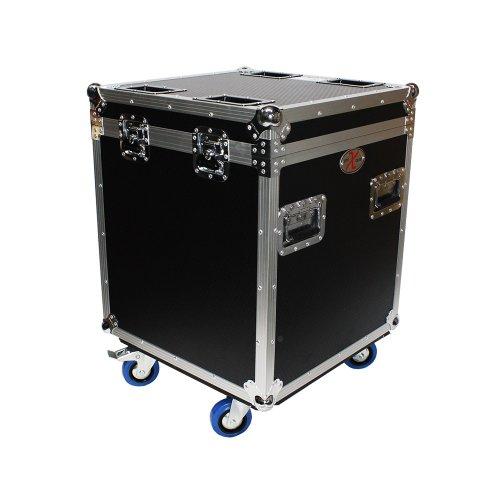 Prox XS-UTL4 Half Trunk Utility Flight Case With Casters - Red One Music