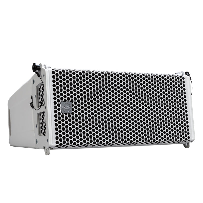 RCF HDL 26-A W 2000W Active Two-Way Line Array Module - 2 x 6" (White)