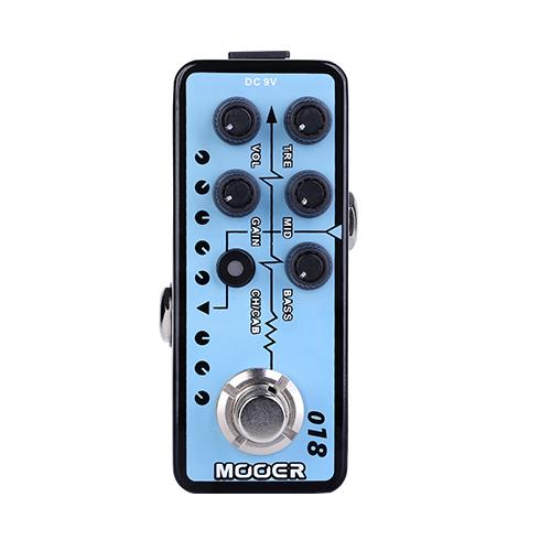Mooer Micro PreAMP M018 Based on Custom Audio PT100 - Red One Music