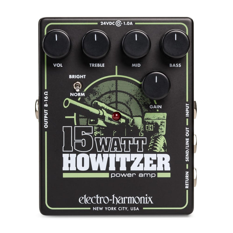 Electro-Harmonix 15WATT HOWITZER Guitar Preamp Pedal