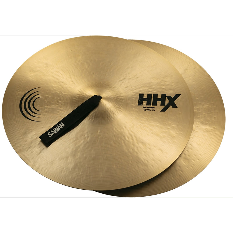 Sabian 11855XOVN HHX Overture Hand Cymbals - 18"
