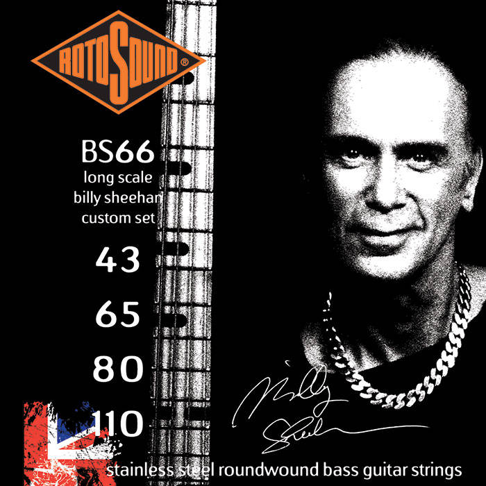 Rotosound BS66 Billy Sheehan Swing Bass String Set 43-110