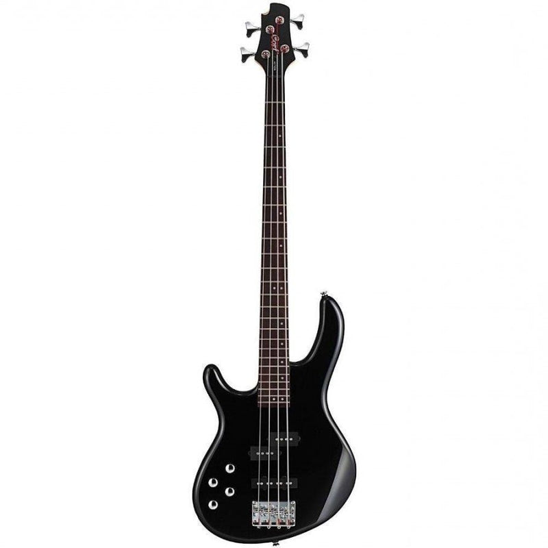 Cort ACTION-BASS-PLUS-LH-BK Action Plus Bass- Left-Handed Electric Bass with PJ Pickups - Black