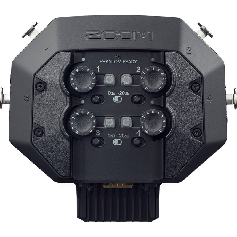 Zoom EXH-8 Capsule d'entrée Quad XLR pour enregistreur H8