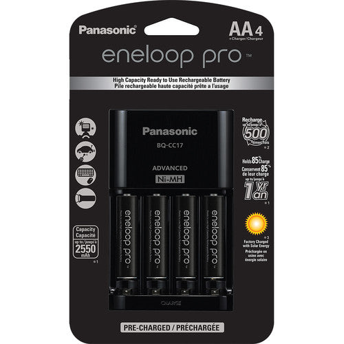 Kit chargeur Panasonic ENELOOP PRO