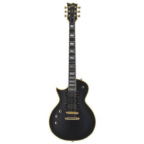 ESP LTD EC-1000 Guitare électrique pour gaucher avec micros EMG – Noir vintage