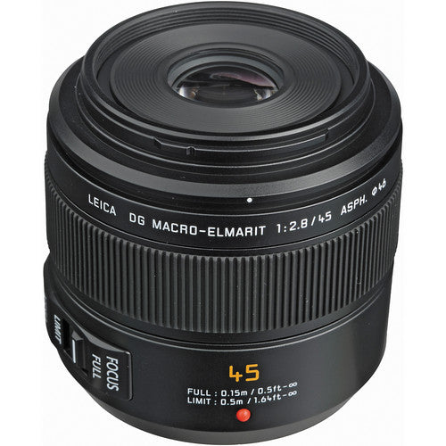 Panasonic Leica DG Macro-Elmarit 45mm f/2.8 ASPH. MÉGA O.I.S. Lentille