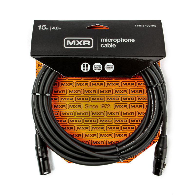 MXR DCM15 Microphone Cable - 15ft