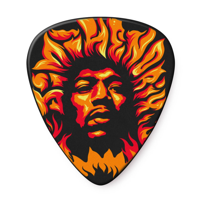 Dunlop JHP14HV Jimi Hendrix Guitar Picks - Voodoo Fire (6 Pack)