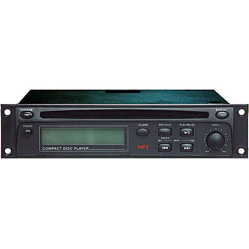 Rolls HR72 Lecteur CD/MP3 montable en rack (1RU de haut) 