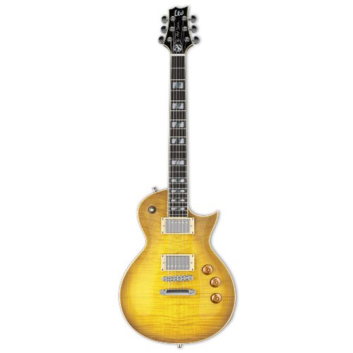 ESP LTD ALEX SKOLNICK Signature Guitare électrique (Lemon Burst Flame Maple)