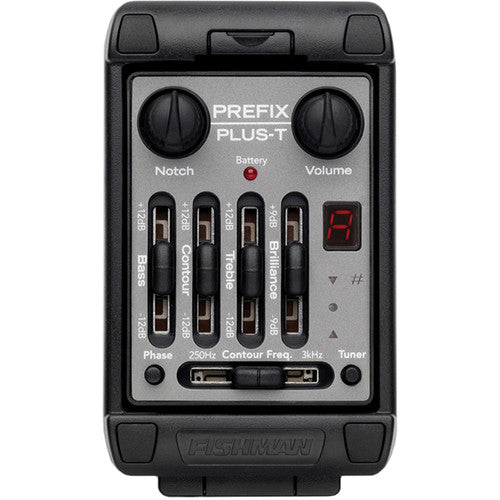 Fishman PREFIX Plus-T Onboard Preamp - Wide Format