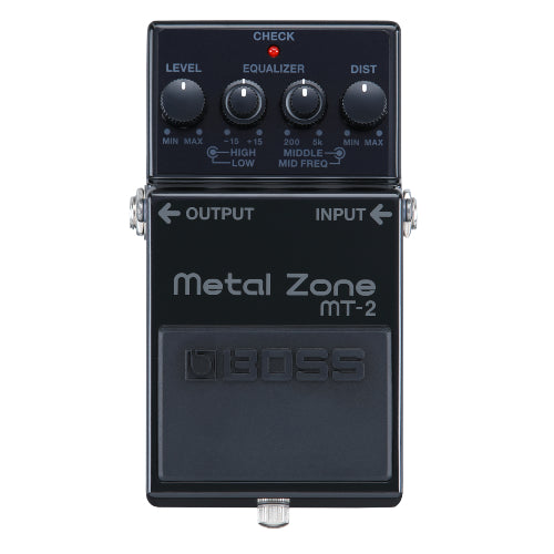 Boss MT-2-3A Pédale de distorsion Metal Zone - Édition limitée 30e anniversaire