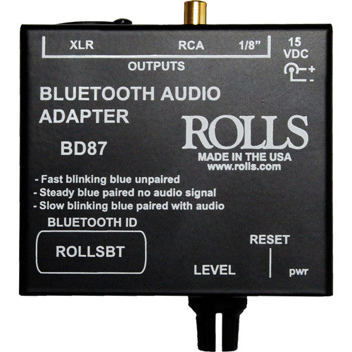 Adaptateur audio Bluetooth Rolls BD87