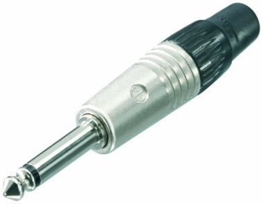 Neutrik NP2C-SP Professional 1/4 Plug - 2-Pole Male - Nickel