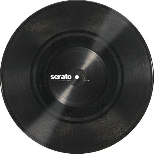 Serato Vinyl Performance Series Paire - Pressage de vinyle de contrôle noir 7"